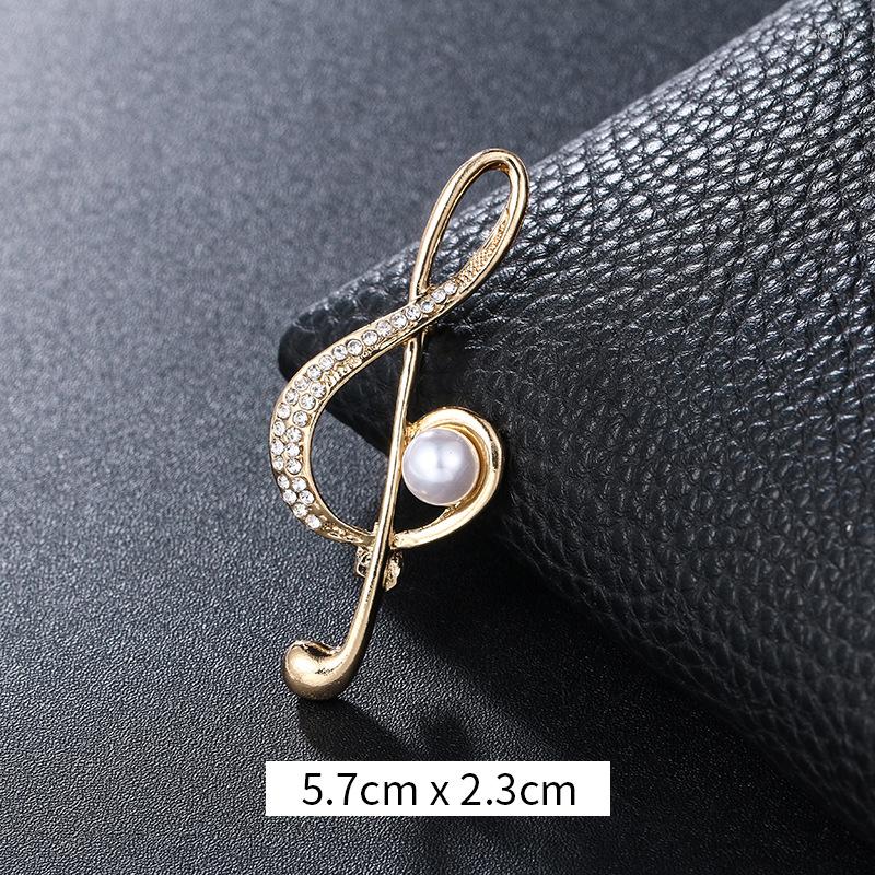 Brooches Creative Musical Model Corsage Pin With Bead Flower Decor Alloy Pearl Rhinestone Ladies' Suit For Full Dress 2023
Brooches Creative Musical Model Corsage Pin With Bead Flower Decor Alloy Pearl Rhinestone Ladies' Suit For Full Dress 2023