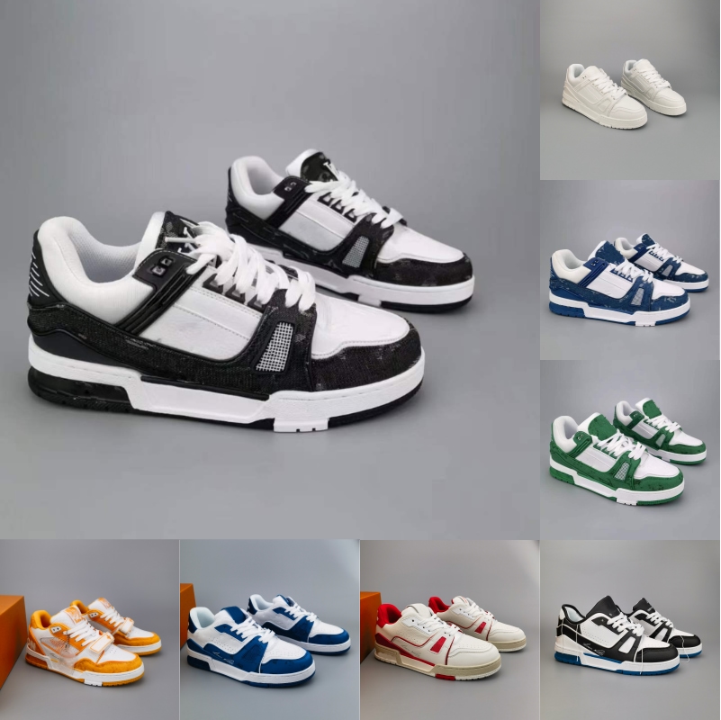Desinger Men Causal Shoes Trainer Sneaker Fashion Woman Leather Lace Up Platform Sole Sneakers White Black mens womens Luxury velvet suede 35-45
Desinger Men Causal Shoes Trainer Sneaker Fashion Woman Leather Lace Up Platform Sole Sneakers White Black mens womens Luxury velvet suede 35-45