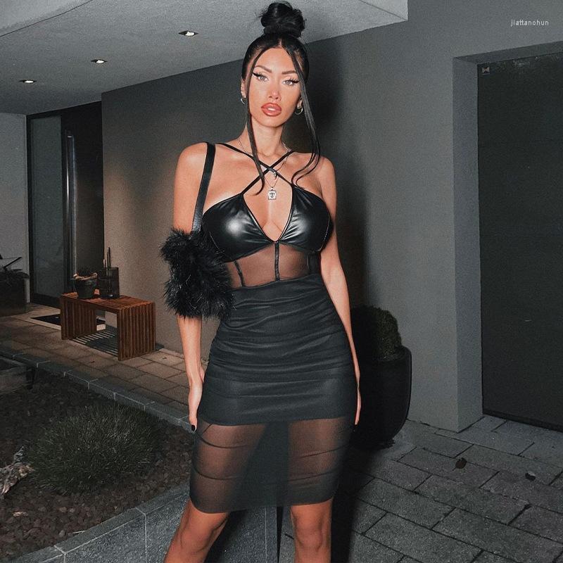 Casual Dresses Hirigin Mesh Patchwork Sexy Y2K Clothes Sleeveless Backless Ruched Bodycon Midi Dress Women Club Birthday Party Elegant, Black
Casual Dresses Hirigin Mesh Patchwork Sexy Y2K Clothes Sleeveless Backless Ruched Bodycon Midi Dress Women Club Birthday Party Elegant, Black