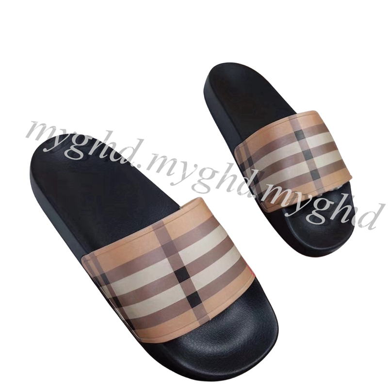 Flat Casual Slippers For Men Women Lovers Size EU36-EU44 Slipper for Summer Beach With Box