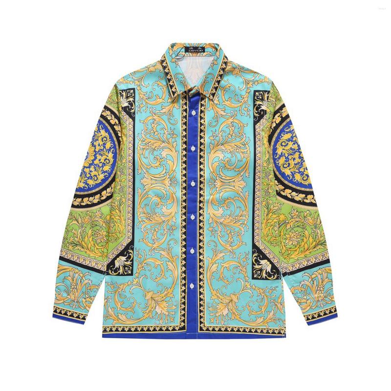 Men's Casual Shirts Men's Dress Cotton Barocco Print Long Sleeve Camisas Masculina Slim Fit Mens Business Shirt 191651, Picture shown
Men's Casual Shirts Men's Dress Cotton Barocco Print Long Sleeve Camisas Masculina Slim Fit Mens Business Shirt 191651, Picture shown