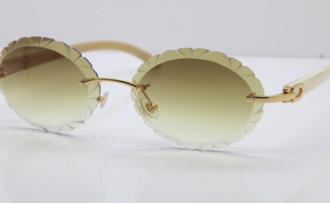 White Genuine Natural Round Sunglasses New Vintage Glasses 8200761 Rimless Unisex outdoors driving glasses attitude Fashion Access7856387
White Genuine Natural Round Sunglasses New Vintage Glasses 8200761 Rimless Unisex outdoors driving glasses attitude Fashion Access7856387
