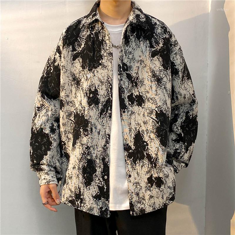 Men's Casual Shirts Tie-dyed Long-sleeved Shirt Coat Men's Autumn And Winter Harajuku Style Versatile Loose Handsome, 140-1
Men's Casual Shirts Tie-dyed Long-sleeved Shirt Coat Men's Autumn And Winter Harajuku Style Versatile Loose Handsome, 140-1
