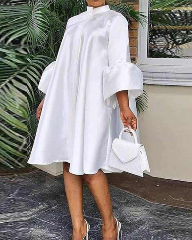Casual Dresses Elegant Fashion Women' Dress 2023 Summer Daily Leisure Holiday Regular Bell Sleeve Loose Fit Shirt
Casual Dresses Elegant Fashion Women' Dress 2023 Summer Daily Leisure Holiday Regular Bell Sleeve Loose Fit Shirt