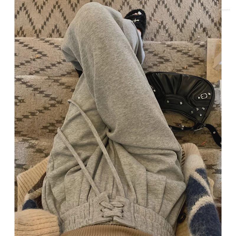 Women' Pants 2023 Styling Women' Wide Leg Grey Black Color Lace Up High Waist Tracksuits Autumn Casual Girl' Outfits Sweatpants, Tall black
Women' Pants 2023 Styling Women' Wide Leg Grey Black Color Lace Up High Waist Tracksuits Autumn Casual Girl' Outfits Sweatpants, Tall black