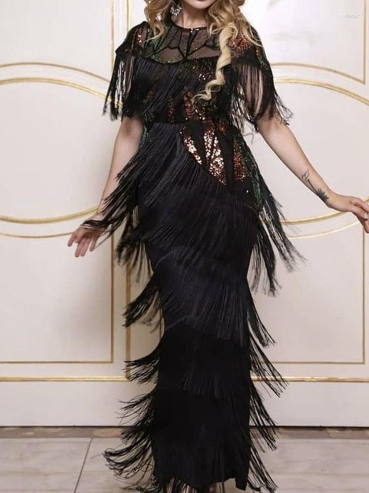 Ethnic Clothing Elegant Wedding Party Dresses For Women Plus Size African Clothes Diashiki Tassel Sequin Dinner Gown Large Abaya Maxi Dress
Ethnic Clothing Elegant Wedding Party Dresses For Women Plus Size African Clothes Diashiki Tassel Sequin Dinner Gown Large Abaya Maxi Dress