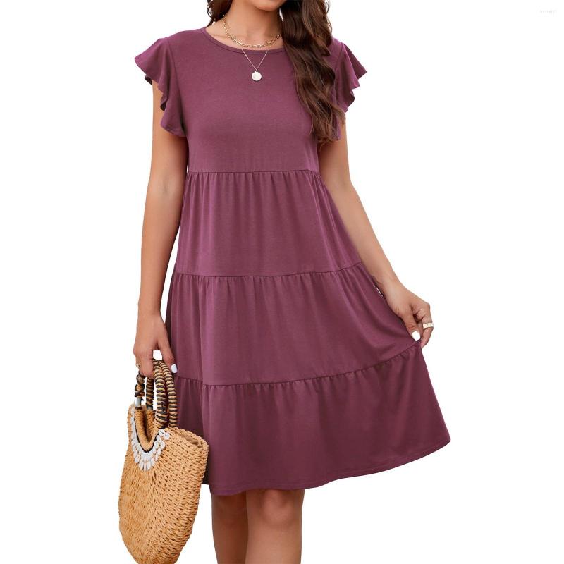 Casual Dresses Dress For Women Beach Cute Ruffle Sleeve Mini Cotton Flowy Tiered Babydolls Black Boho Sundresses
Casual Dresses Dress For Women Beach Cute Ruffle Sleeve Mini Cotton Flowy Tiered Babydolls Black Boho Sundresses