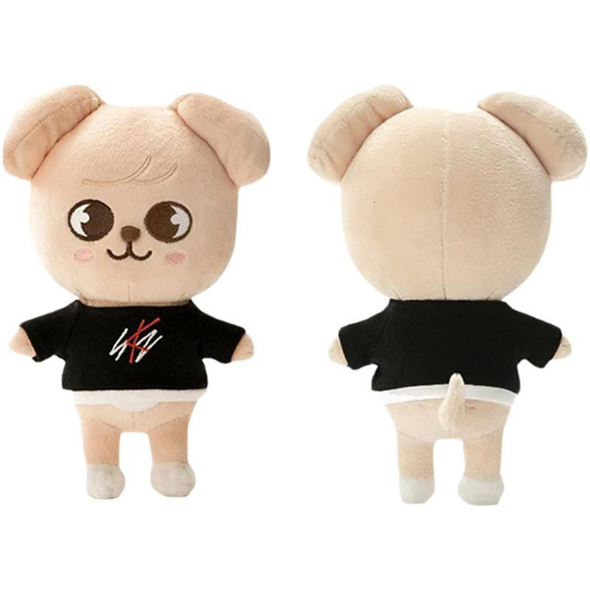 Plush Dolls Skzoo Plush Toys 20cm Stray Kids Plush Wolf Chan Cartoon Stuffed Animal Plushies Doll Kawaii Companion for Kids Adults Fans Gift 230413