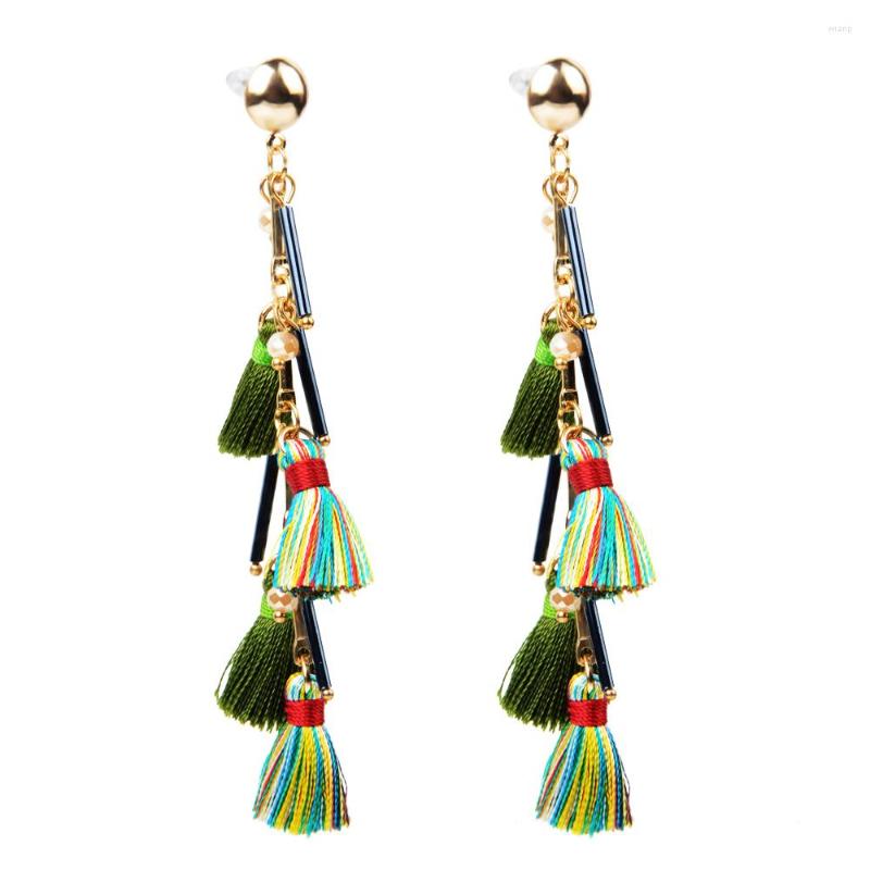 Dangle Earrings LFPU Fashion Long Tassel Boho Bohemian Drop Wedding Jewelry Women Girl Gift
Dangle Earrings LFPU Fashion Long Tassel Boho Bohemian Drop Wedding Jewelry Women Girl Gift