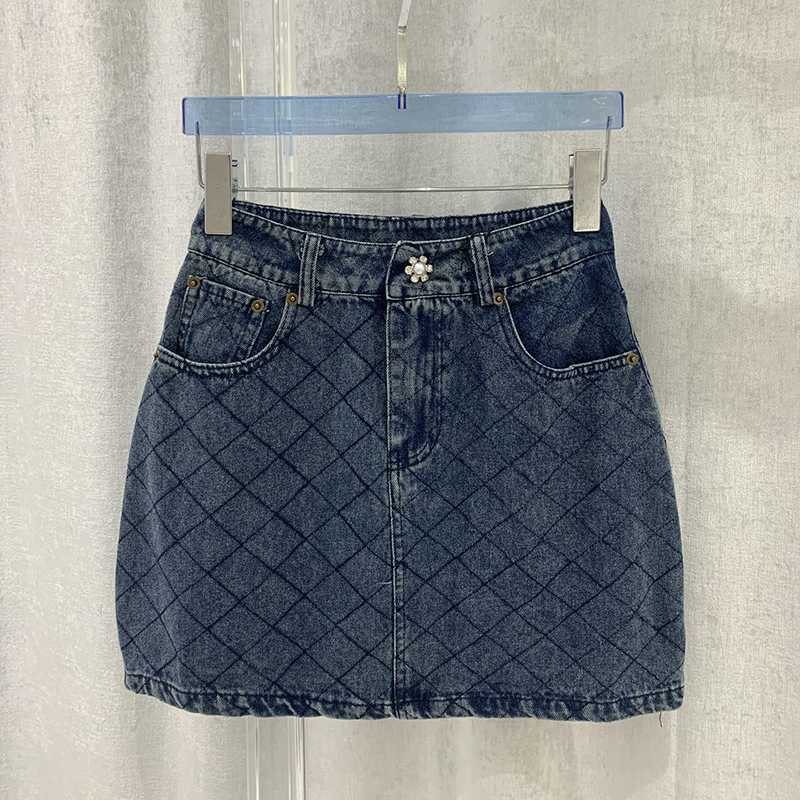 Plaid Denim Dress Women Designer Dress Summer Street Dress Girls Casual Dress Trendy Rhinestone Female Dresses, Blue
Plaid Denim Dress Women Designer Dress Summer Street Dress Girls Casual Dress Trendy Rhinestone Female Dresses, Blue