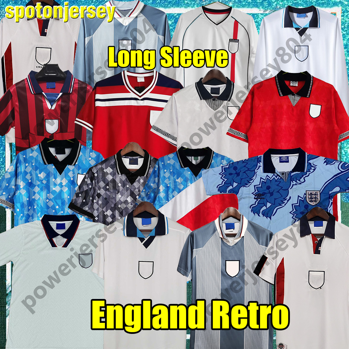 Retro 2002 World cup ENGLAND Soccer Jerseys Blackout MASH UP football shirts 1998 ROONEY Lampard OWEN Vintage 1980 150th anniversary SCHOLES Shearer kits
