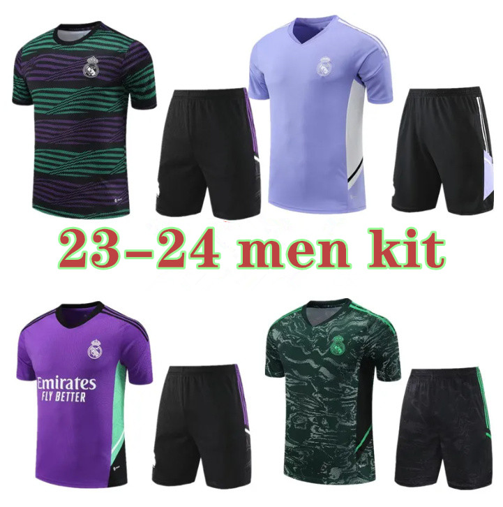 Real Madrids vest Half short sleeve soccer jerseys 23 24 BENZEMA shorts kit Jerseys TRACKSUIT training suit MEN soccer chandal futbol HAZARD jogging Survetement
Real Madrids vest Half short sleeve soccer jerseys 23 24 BENZEMA shorts kit Jerseys TRACKSUIT training suit MEN soccer chandal futbol HAZARD jogging Survetement
