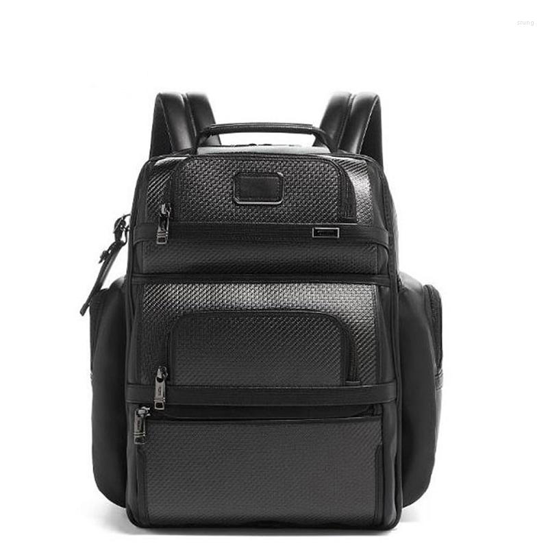 Backpack 2603579d3 Pattern Men's Business Full Leather Carbon Fiber Rechargeable, Black
Backpack 2603579d3 Pattern Men's Business Full Leather Carbon Fiber Rechargeable, Black