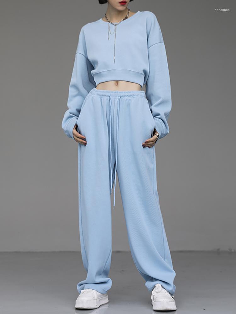 Women' Two Piece Pants 2 Pieces Women Sets Female Loose Casual Hoodies Sweatshirts Jogger Suits Tracksuits Outfits Spring Autumn 2023 WS313, Blue
Women' Two Piece Pants 2 Pieces Women Sets Female Loose Casual Hoodies Sweatshirts Jogger Suits Tracksuits Outfits Spring Autumn 2023 WS313, Blue