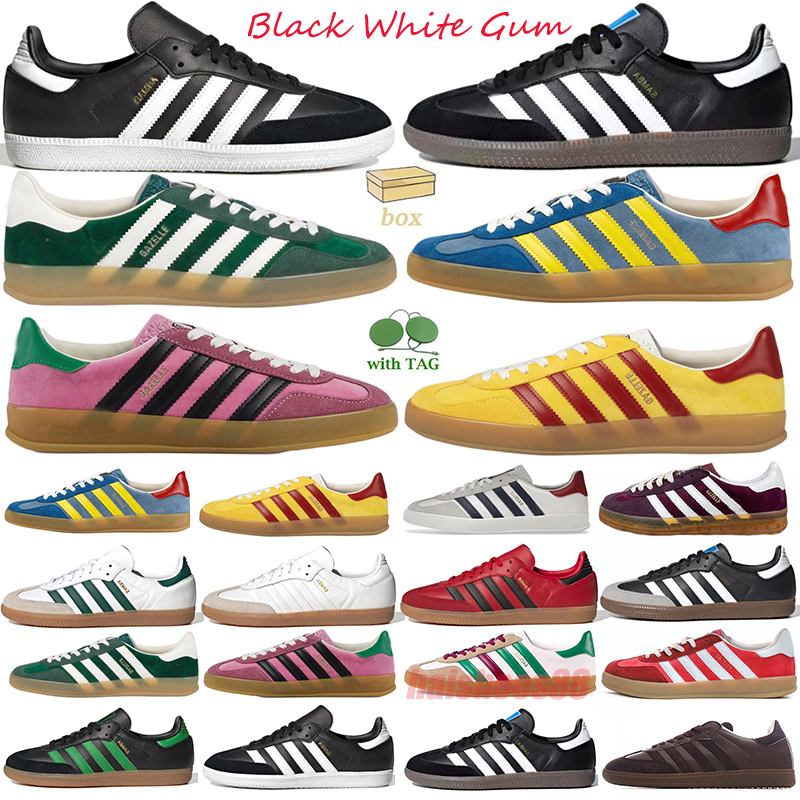Designer Platform Running Shoes Samba Gazelles Women Mens Trainers Classic Vegan White Gum Ice Blue Black Green Black White Gum Sneakers, Black green 36-45
Designer Platform Running Shoes Samba Gazelles Women Mens Trainers Classic Vegan White Gum Ice Blue Black Green Black White Gum Sneakers, Black green 36-45
