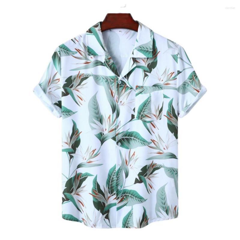 Men's Casual Shirts Hawaiian Beach Plus Size Men's Short-sleeved Blouse Seaside Vacation Quick-drying Clothes Loose Floral Tops, A180
Men's Casual Shirts Hawaiian Beach Plus Size Men's Short-sleeved Blouse Seaside Vacation Quick-drying Clothes Loose Floral Tops, A180