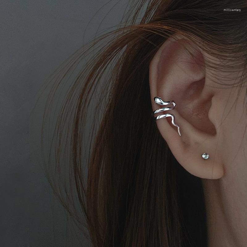 Backs Earrings 1pcs Ear Clips Without Piercing Asymmetry Snake Cuff Stud Brincos Femme Personality Jewelry Accessories Party Gifts
Backs Earrings 1pcs Ear Clips Without Piercing Asymmetry Snake Cuff Stud Brincos Femme Personality Jewelry Accessories Party Gifts