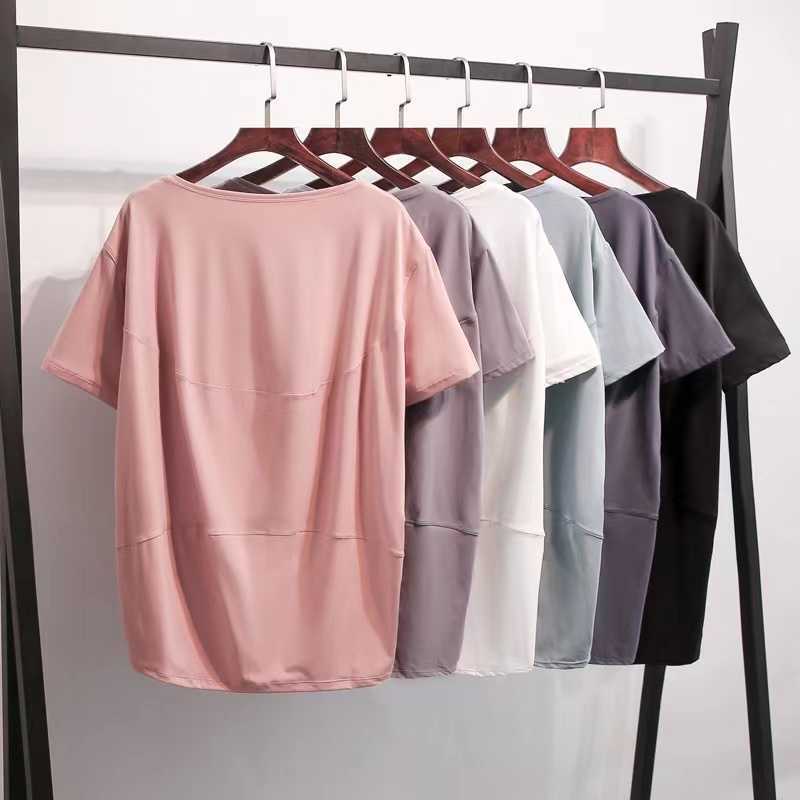 Yoga Outfit Lulu Loose Yoga Tops Sports Shirts Woman Short Sleeve T-shirt for Fitness Gym Wear Workout Clothing Sportswear Ladies lululemens, 1pcs random color
Yoga Outfit Lulu Loose Yoga Tops Sports Shirts Woman Short Sleeve T-shirt for Fitness Gym Wear Workout Clothing Sportswear Ladies lululemens, 1pcs random color