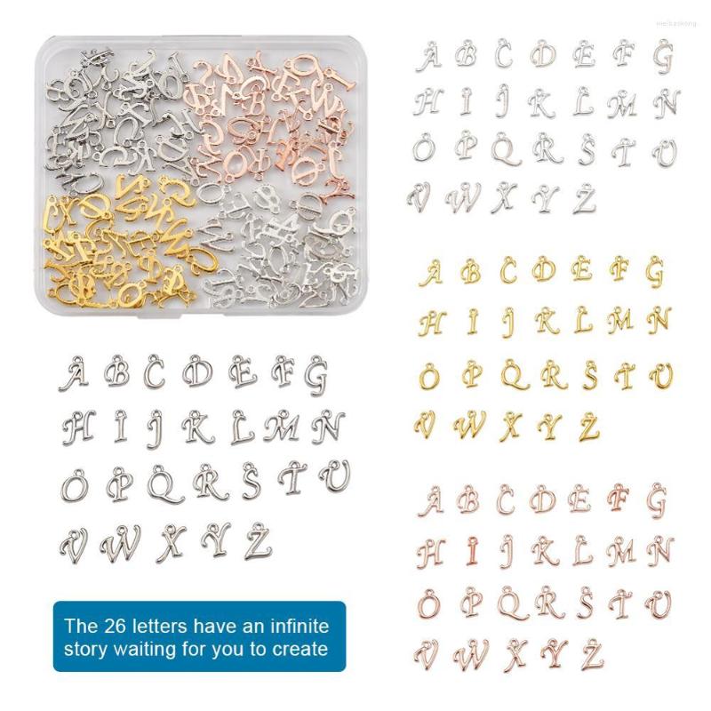 Pendant Necklaces Pandahall Rack Plating Alloy Chains Alphabet Letter A-Z Pendants For DIY Mixed 4 Colors 12-17x4-15x2mm Hole 1.5mm
Pendant Necklaces Pandahall Rack Plating Alloy Chains Alphabet Letter A-Z Pendants For DIY Mixed 4 Colors 12-17x4-15x2mm Hole 1.5mm
