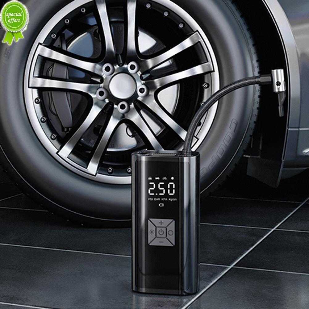 New Portable Car Air Pump 12v 6000mAh Air Compressor Tire Inflator With Mobile Phone Charging Fits Car Truck Motorcycle Bicycle Ball
New Portable Car Air Pump 12v 6000mAh Air Compressor Tire Inflator With Mobile Phone Charging Fits Car Truck Motorcycle Bicycle Ball