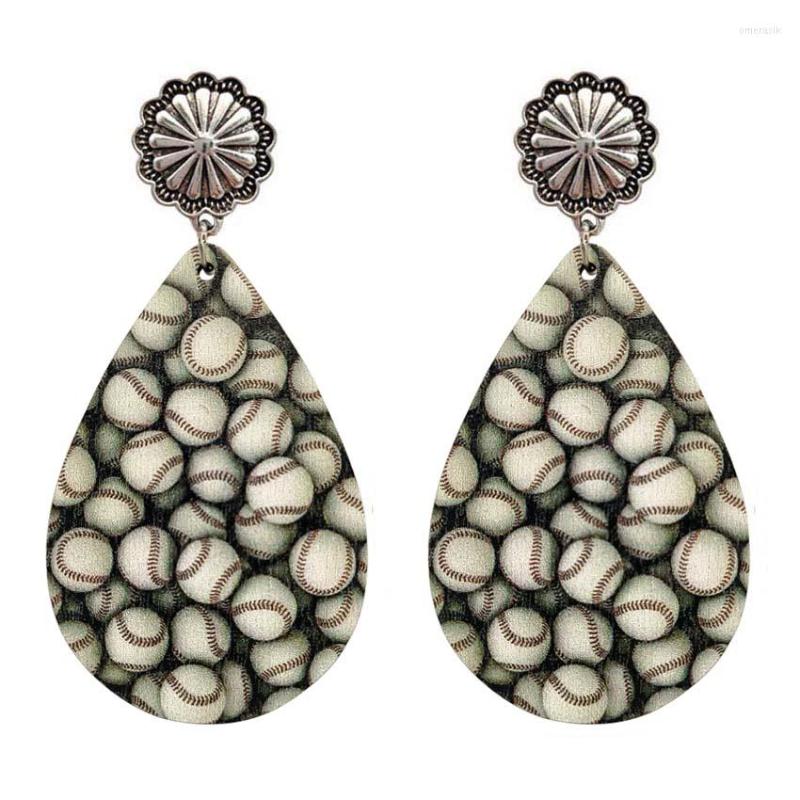 Dangle Earrings Paved Baseball Football Print Wood Teardrop For Women Fashion Sport Game Ball Gifts Her
Dangle Earrings Paved Baseball Football Print Wood Teardrop For Women Fashion Sport Game Ball Gifts Her