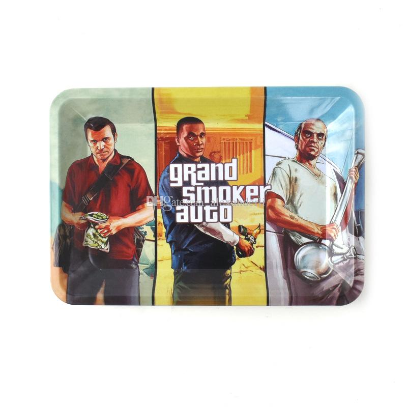 180&125&15mm Smoking Tobacco 40Styles RAW Cartoon Rolling Tray Metal Cigarette Tobacco Brass Plate Herb Handroller Smoke Accessories Grinder
180&125&15mm Smoking Tobacco 40Styles RAW Cartoon Rolling Tray Metal Cigarette Tobacco Brass Plate Herb Handroller Smoke Accessories Grinder
