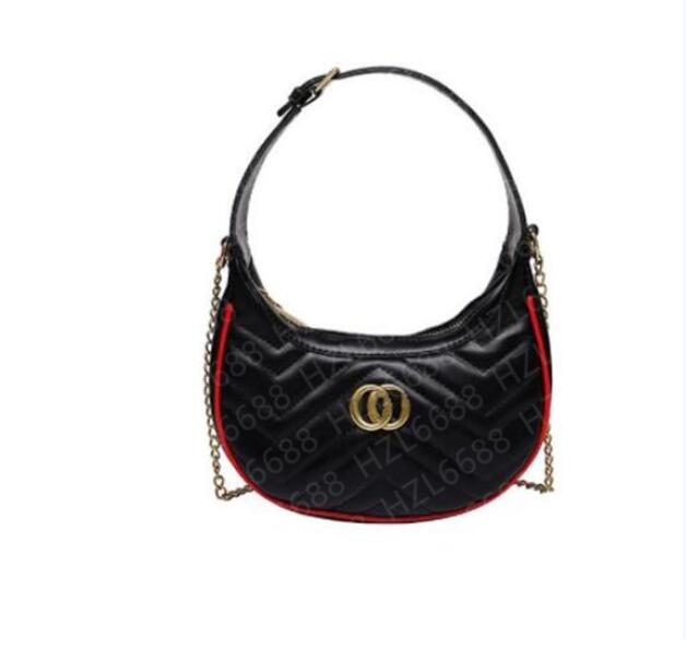 2023 New BAG vintage wavy pattern one shoulder underarm bag moon bag embroidered half moon chain crossbody bag
2023 New BAG vintage wavy pattern one shoulder underarm bag moon bag embroidered half moon chain crossbody bag