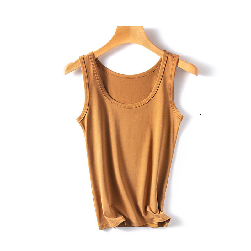 Camisoles Tanks Women Summer Tank Top Soft Cotton Elastic Camisole Green Tops Tees Shirt O Neck Spring Lady Solid Tanks Basic Clothes 230413