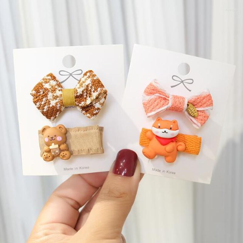 Hair Accessories 4pcs/Set Bows Clip For Girls Cute Plastic Animals Hairpins Cloth Barrettes Kids, C4pcs
Hair Accessories 4pcs/Set Bows Clip For Girls Cute Plastic Animals Hairpins Cloth Barrettes Kids, C4pcs