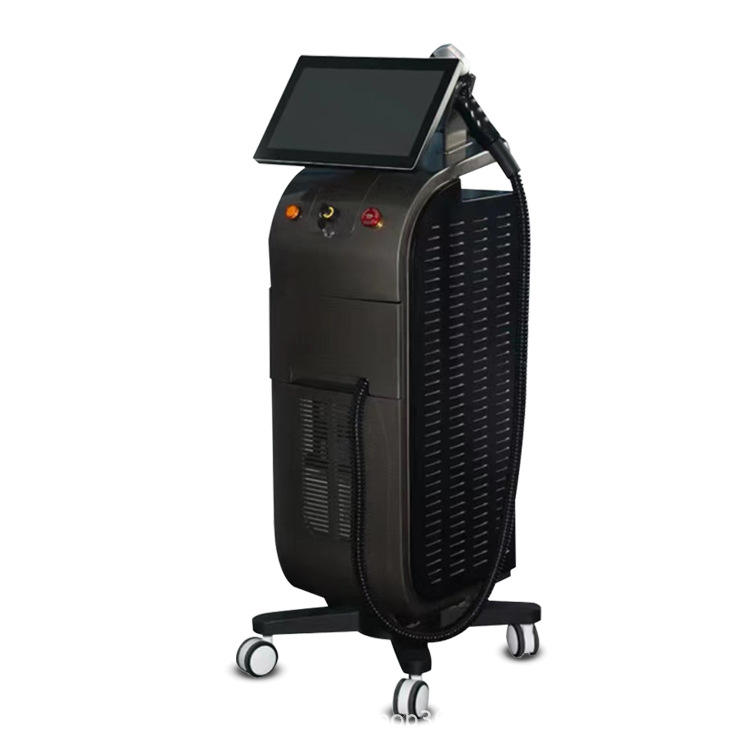 2024 Diode laser hair removal machine 3 wavelength 808nm 755nm 1064nm with 3500 watts skin rejuvenation 3 times remove hair forever