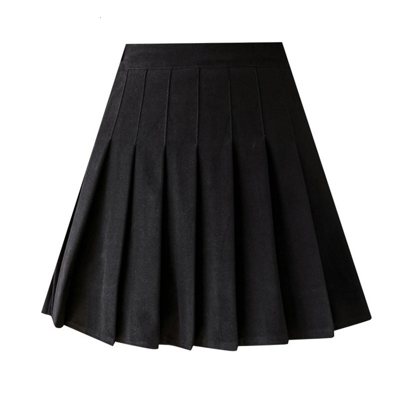 Skirts Pleated Skirt Female Autumn and Winter Fashion High-waist A-line Short Skirt Pants Are Thin and Versatile Casual Skirt 230413