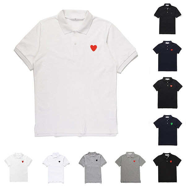 Play Designer Men's T-Shirts Casual Women's Des Badge Garcons Quality Print Short Sleeve Short T-Shirt Couple Hearts Tshirt polo
Play Designer Men's T-Shirts Casual Women's Des Badge Garcons Quality Print Short Sleeve Short T-Shirt Couple Hearts Tshirt polo