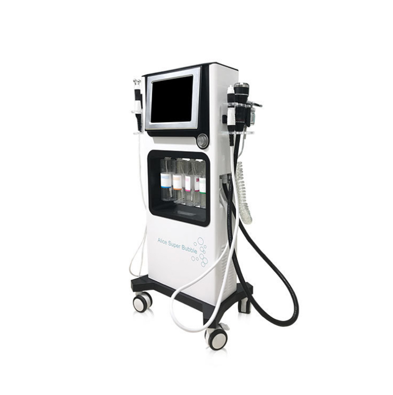 Alice Super Bubble Facial Whitening Machine 7 in 1 BIO RF Oxygen Spray Hydro Dermabrasion Machine
Alice Super Bubble Facial Whitening Machine 7 in 1 BIO RF Oxygen Spray Hydro Dermabrasion Machine