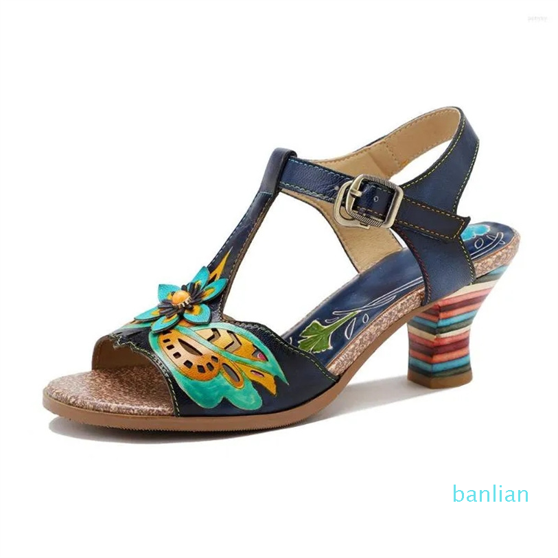 Sandals Johnature 2023 Women Summer Shoes Genuine Leather Hand-painted Retro Contrast Comfortable High Heeled, Blue
Sandals Johnature 2023 Women Summer Shoes Genuine Leather Hand-painted Retro Contrast Comfortable High Heeled, Blue