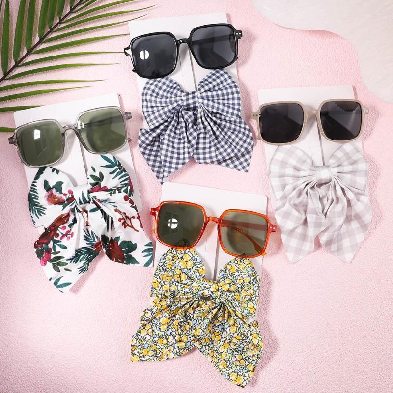 Hair Accessories 2Pcs/Set Sweet Print Bowknot Clips For Kids Girls With Summer Sunglasses Bow Clip Hairpin Headwear Fashion
Hair Accessories 2Pcs/Set Sweet Print Bowknot Clips For Kids Girls With Summer Sunglasses Bow Clip Hairpin Headwear Fashion