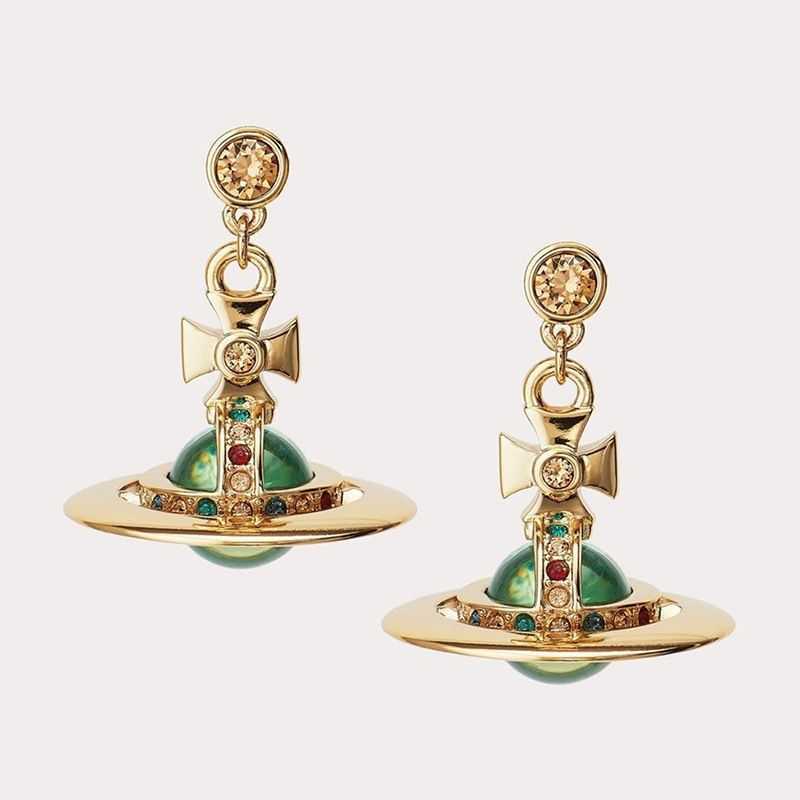 viviana Earrings Designer High-version Western Saturn Earrings Limited Stereo Earrings Green Gold Medium Premium
viviana Earrings Designer High-version Western Saturn Earrings Limited Stereo Earrings Green Gold Medium Premium