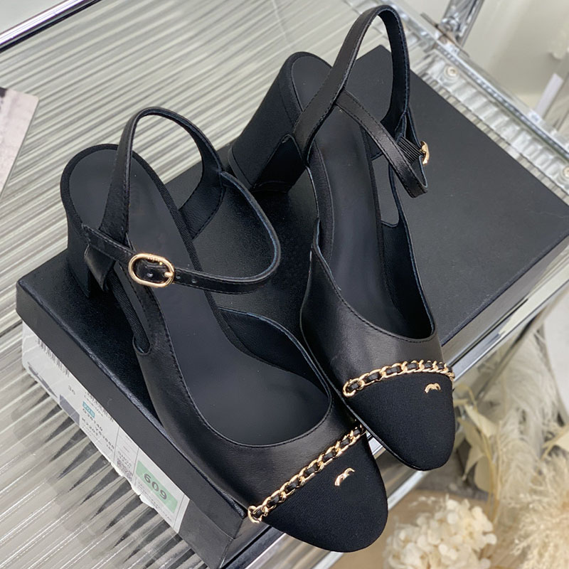 Womens Sandals Chunky Heels Slingbacks Dress Shoes Designer Round Toes With Chain Adjustable Ankle Buckle Wedding Shoe Ladies Elegant For Party Large Size 41 Slides, Shoes box
Womens Sandals Chunky Heels Slingbacks Dress Shoes Designer Round Toes With Chain Adjustable Ankle Buckle Wedding Shoe Ladies Elegant For Party Large Size 41 Slides, Shoes box
