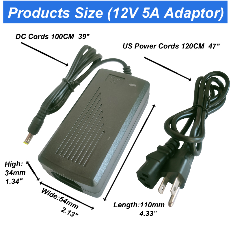 12V 30A DC Universal Regulated Switching Power Supply 360W for CCTV Radio Computer Project LED Strip Lights 3D Printer crestech