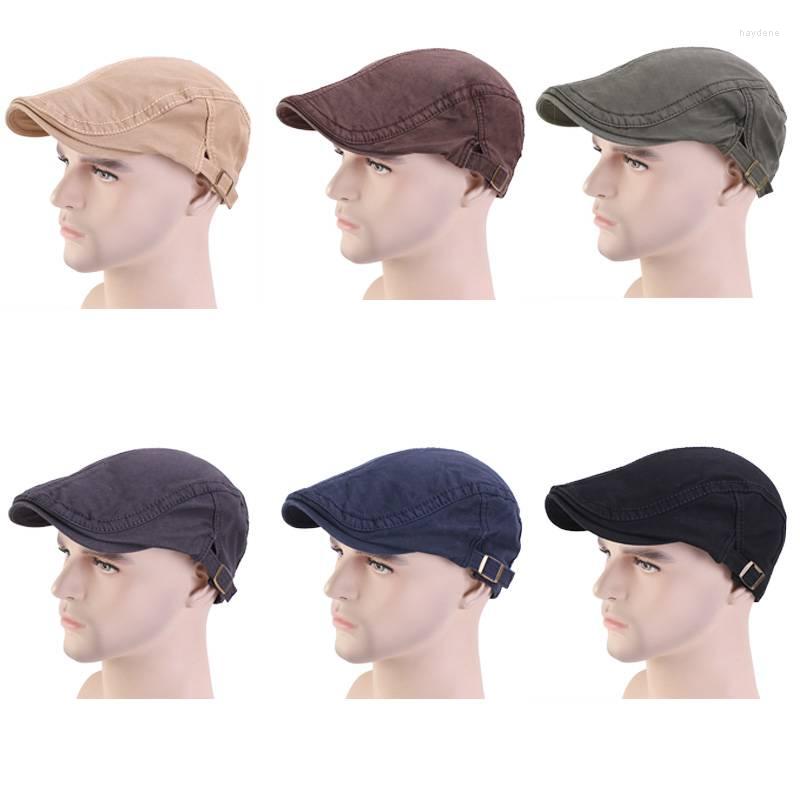 Berets Cotton Adjustable Sboy Beret Caps Men Four Seasons Solid Color Peaked Flat Cap Artist Casual Herringbone Duckbill Hat, Black
Berets Cotton Adjustable Sboy Beret Caps Men Four Seasons Solid Color Peaked Flat Cap Artist Casual Herringbone Duckbill Hat, Black