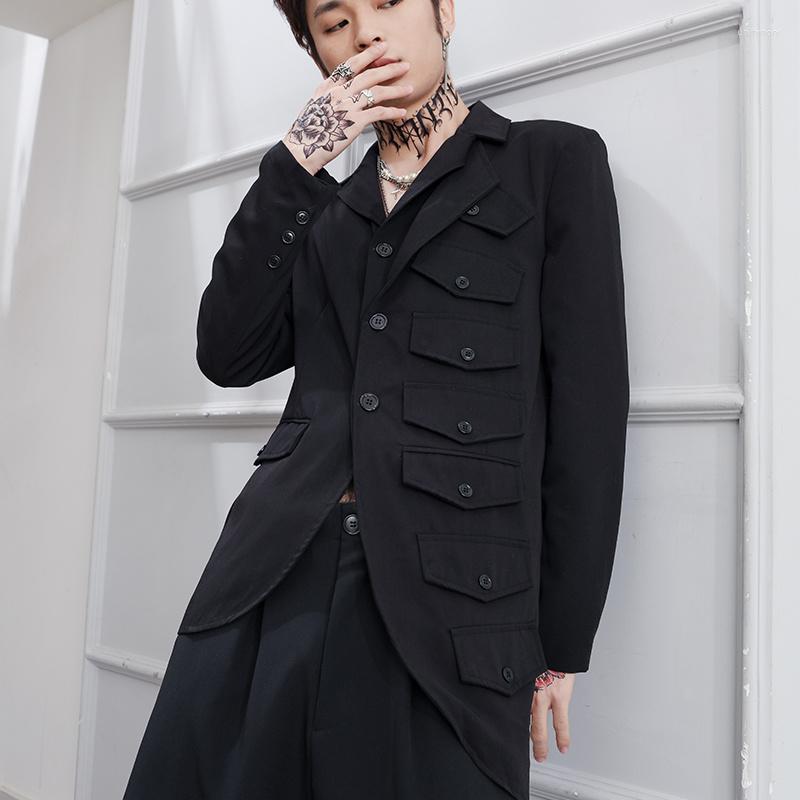 Men's Suits Spring Blazers Men Yamamoto Jacket Splicing Slim Irregular Asymmetric Overcoat 2023 Summer Male Personality Outerwear, Black
Men's Suits Spring Blazers Men Yamamoto Jacket Splicing Slim Irregular Asymmetric Overcoat 2023 Summer Male Personality Outerwear, Black