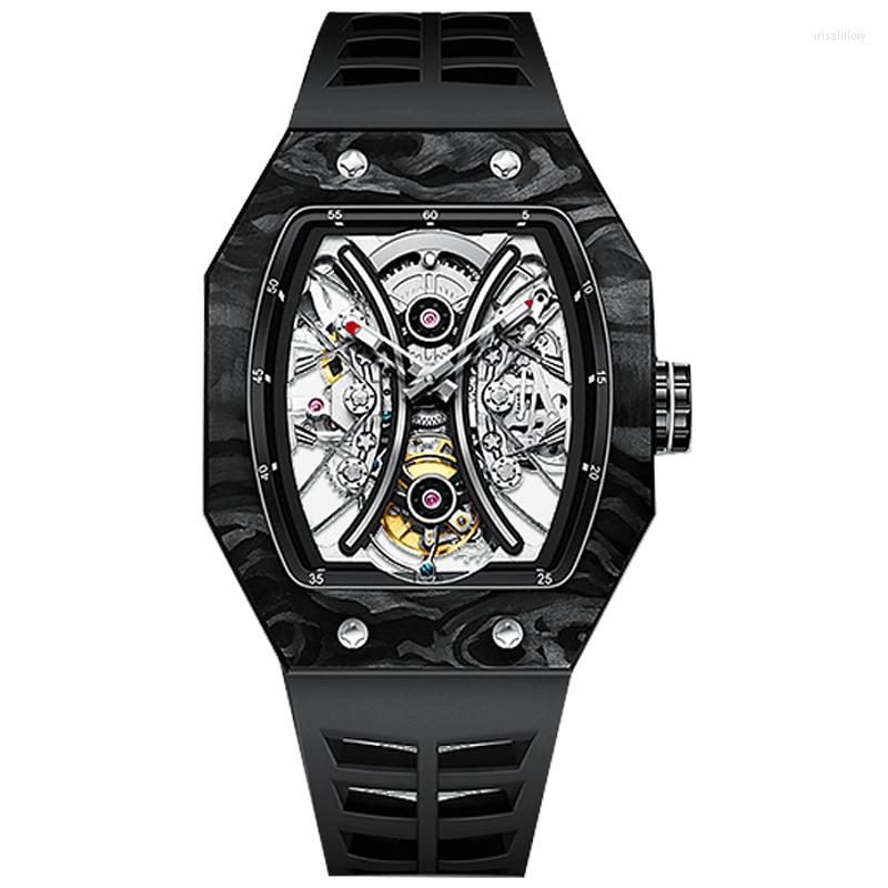 Wristwatches Aesop Luxury Tourbillon Mechanical Watch For Men Skeleton Square Movement Carbon Fiber Bezel Mens Luminous 2023, C yellow
Wristwatches Aesop Luxury Tourbillon Mechanical Watch For Men Skeleton Square Movement Carbon Fiber Bezel Mens Luminous 2023, C yellow