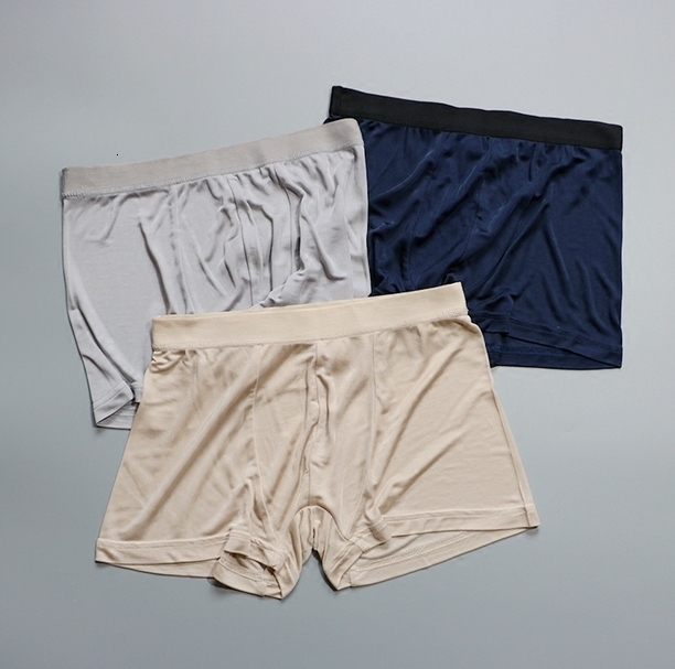 Underpants 3 pack Basic Style 50% Silk 50% Viscose Knit Men's Underwear Boxer Size M L XL SG107 230413, Beige
Underpants 3 pack Basic Style 50% Silk 50% Viscose Knit Men's Underwear Boxer Size M L XL SG107 230413, Beige