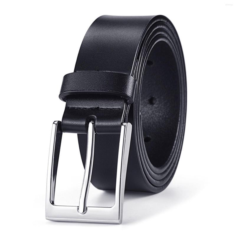 Belts Business Single Prong Buckle For Suits Men Belt Jeans Pants Black PU Leather Party Fashion Waistband Casual Work
Belts Business Single Prong Buckle For Suits Men Belt Jeans Pants Black PU Leather Party Fashion Waistband Casual Work