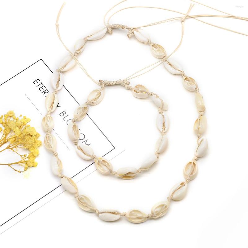 Chains Suit Natural Conch Shell Necklace Bracelet For Making DIY Women Charm Jewelry Party Accessories
Chains Suit Natural Conch Shell Necklace Bracelet For Making DIY Women Charm Jewelry Party Accessories