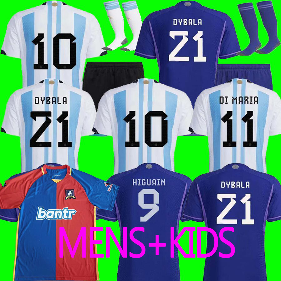 Argentina 3 stars soccer Jerseys Fans player version 2022 MESSIS DYBALA MARTINEZ Maradona de paul football shirt 22 23 Men women Kids sets uniforms MLS Richmond AFC, Men away player
Argentina 3 stars soccer Jerseys Fans player version 2022 MESSIS DYBALA MARTINEZ Maradona de paul football shirt 22 23 Men women Kids sets uniforms MLS Richmond AFC, Men away player