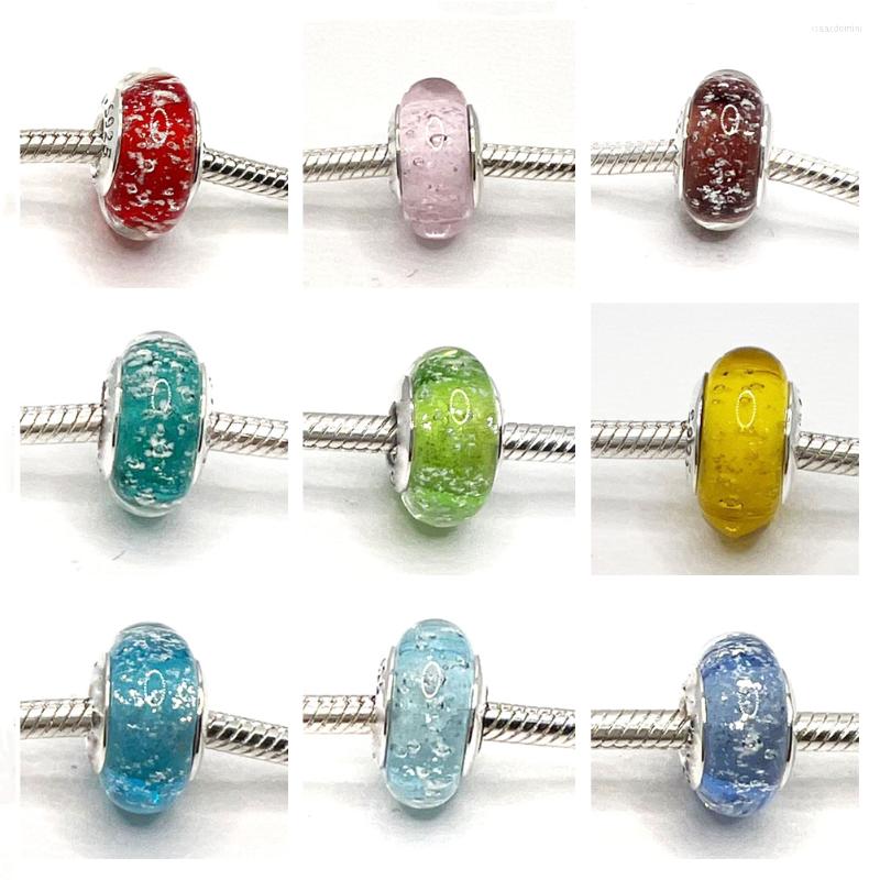 Loose Gemstones Sale 925 Silver Glass Bead Colorful Bule Green Red YellowFit Charms Beads Original Bracelet Diy Fashion Women Jewelry
Loose Gemstones Sale 925 Silver Glass Bead Colorful Bule Green Red YellowFit Charms Beads Original Bracelet Diy Fashion Women Jewelry