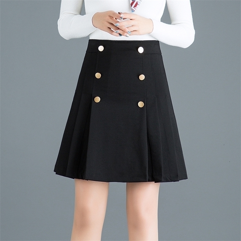Skirts Spring High Waist A Line Skirt Women Sexy Slim Korean Double-breasted Mini Skirt Black Pencil Skirt 4xl 230413, Black8
Skirts Spring High Waist A Line Skirt Women Sexy Slim Korean Double-breasted Mini Skirt Black Pencil Skirt 4xl 230413, Black8