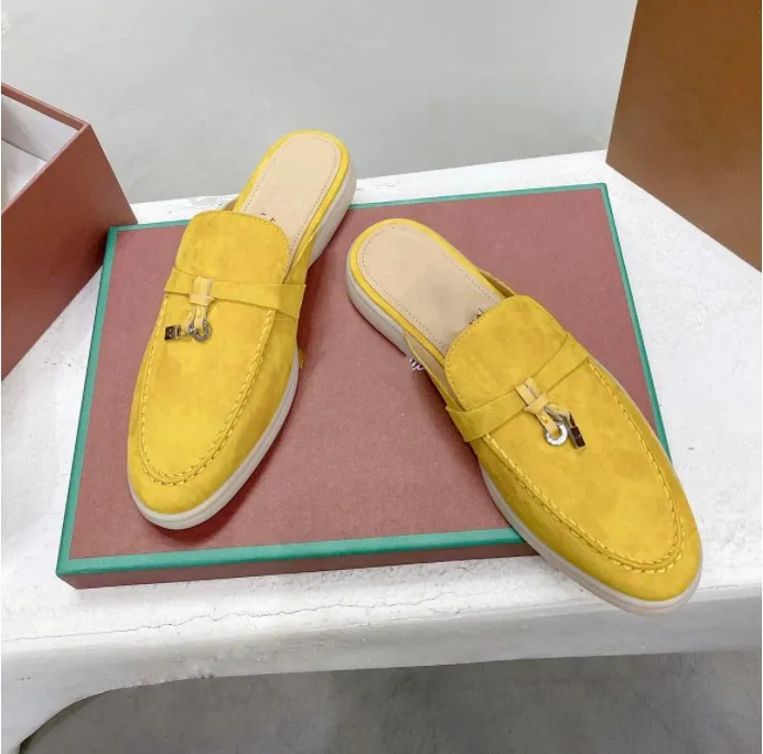 For Men Womens Loro Casual Shoes Classic Sandals Loafers Shoes Flat Slides Slipper Designers High Elastic Beef Tendon Bottom Size 35-46
For Men Womens Loro Casual Shoes Classic Sandals Loafers Shoes Flat Slides Slipper Designers High Elastic Beef Tendon Bottom Size 35-46