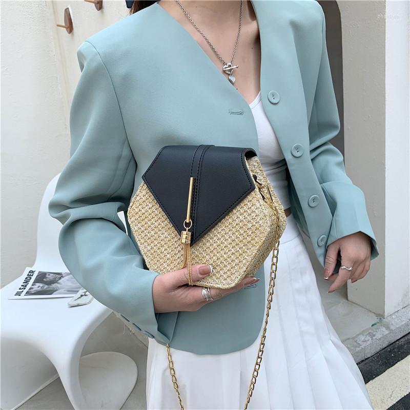 Evening Bags Classic Fashion Ladies Hexagonal Flap Straw Woven Bag Simple Sell Hundred Women's Casual Single Shoulder Commute, Green
Evening Bags Classic Fashion Ladies Hexagonal Flap Straw Woven Bag Simple Sell Hundred Women's Casual Single Shoulder Commute, Green
