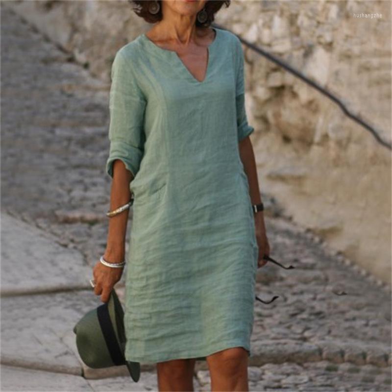Casual Dresses Black Pink Summer Dress Mini Plus Size Dressed For Women Half Sleeve Loose Women' Clothing V-neck Spring Yellow Elegant
Casual Dresses Black Pink Summer Dress Mini Plus Size Dressed For Women Half Sleeve Loose Women' Clothing V-neck Spring Yellow Elegant